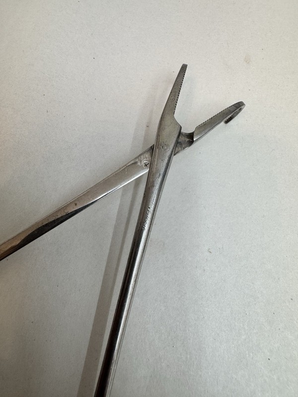 Mayer & Phelps London Nasal Dressing Forceps ENT Surgical Instrument gallery