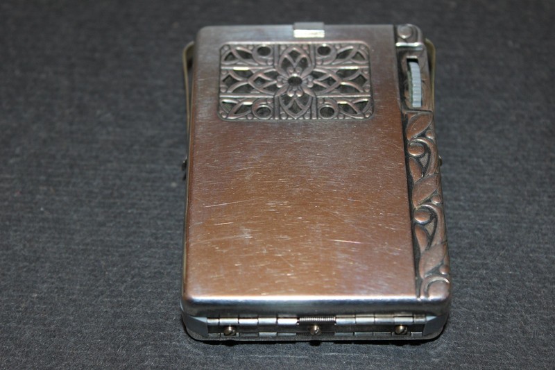 1949 MICROTONE CLASSIC HEARING AID - STERLING CASE gallery