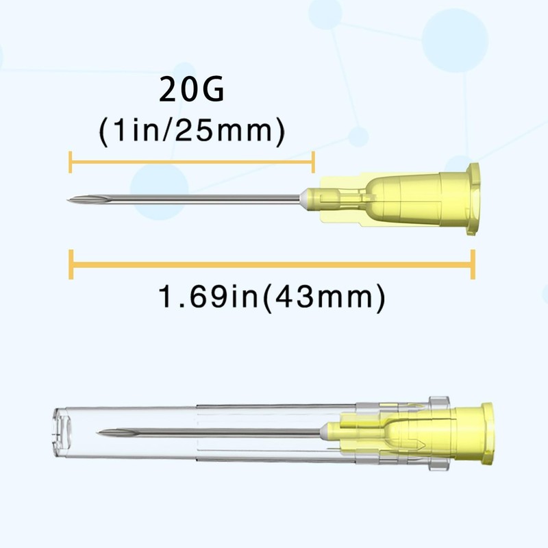 20 Gauge 1 inch Needle (100 Pack) Luer Lock Industrial Dispensing Accessories, I gallery