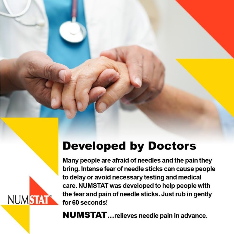 Antiseptic Numbing for Needle Pain , 2-In-1 Formula with Benzocaine, Isopropy... gallery