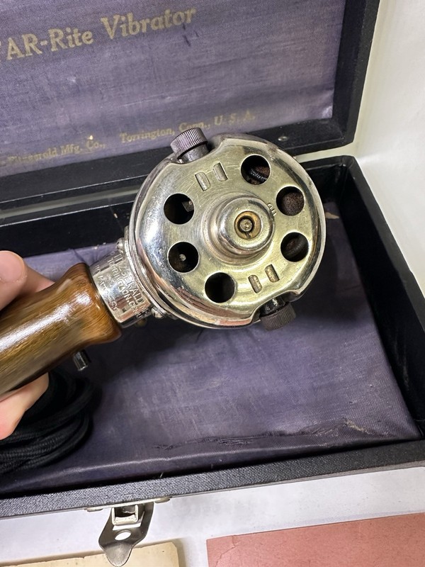 Vtg Antique 1920s Fitzgerald MFG Co Star-Rite Vibrating Massager gallery