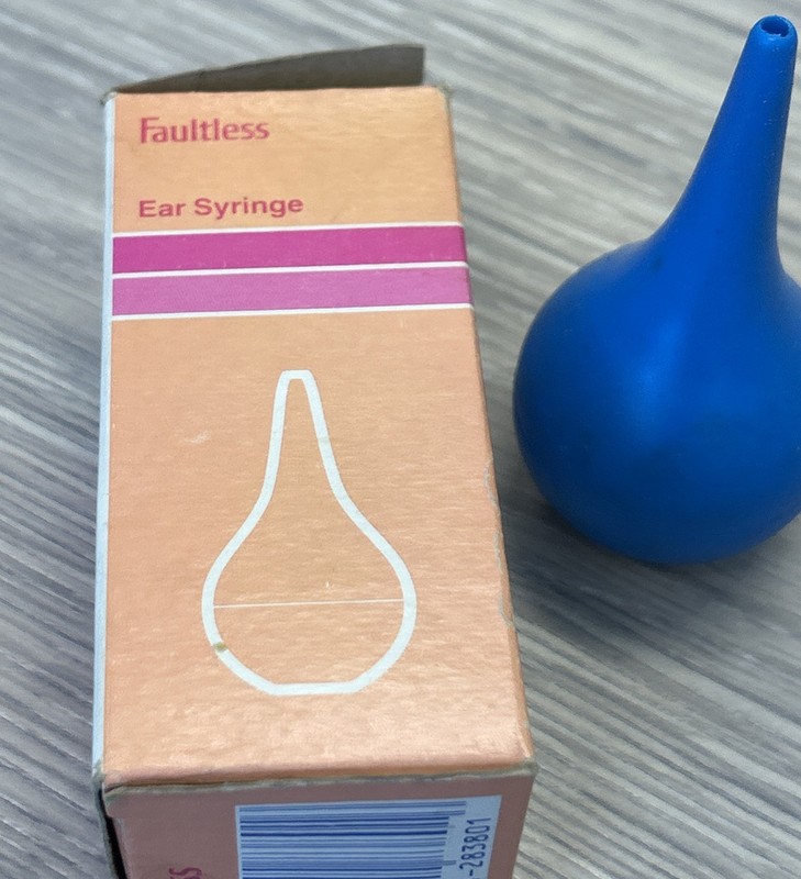 Vintage Faultless Baby Ear Syringe ~ Vintage Advertising A Product Of Abbott Lab gallery