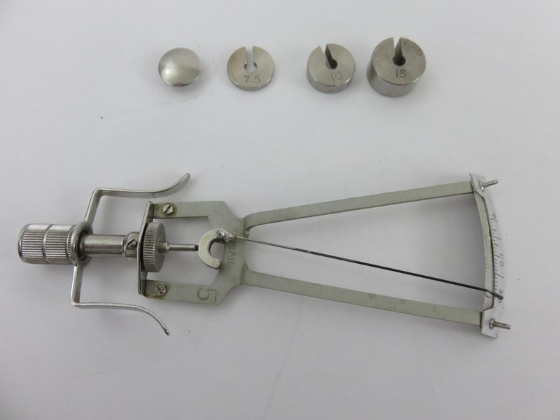 Vintage Schiotz Tonometer Sklar Surgical Instruments w/Case gallery