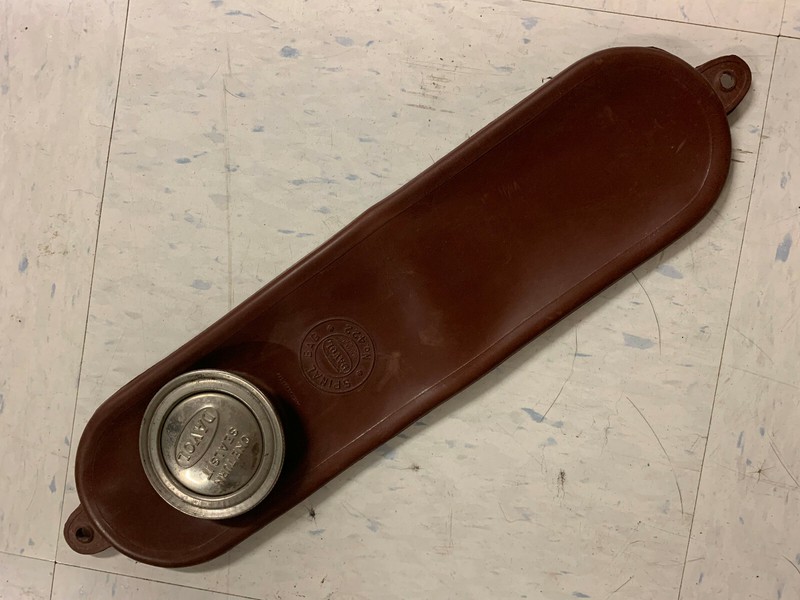 Vintage Davol No. 424 Red Rubber Throat & Spinal Ice Bag