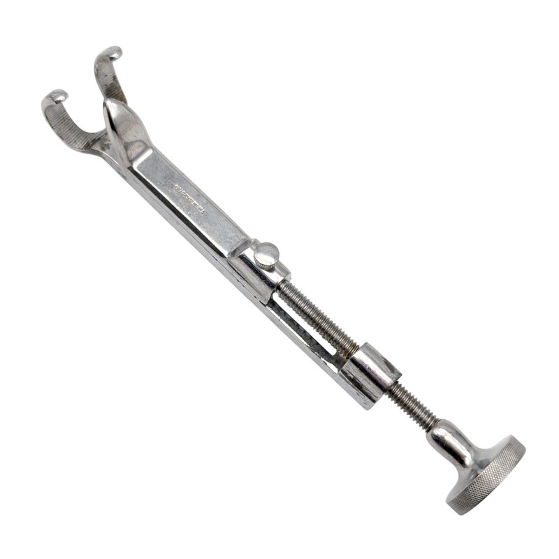 Vtg Surgical Bone Clamp by Sklar Chrome USA Medical Tool Vise Surgery Oddity