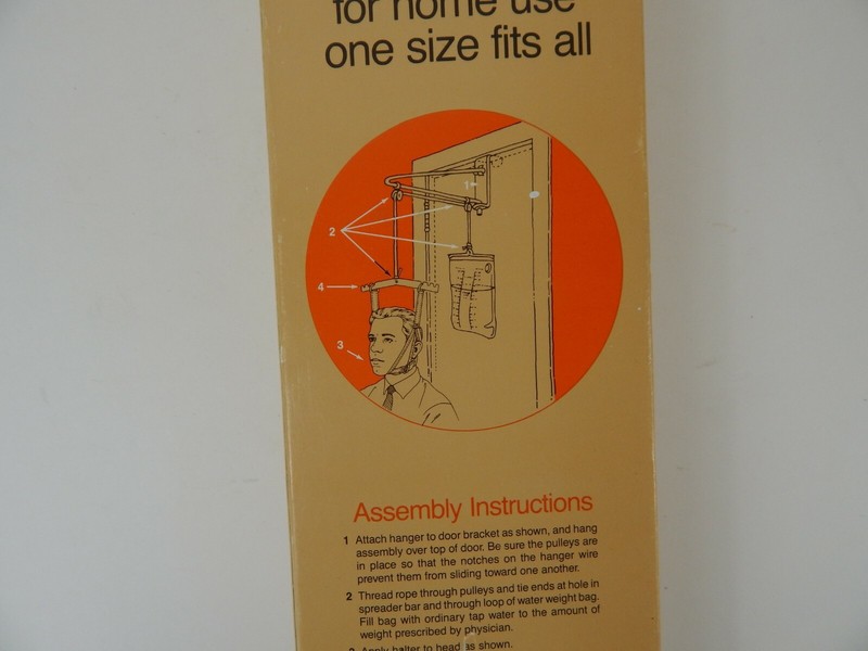 Vintage Champion Over the Door Head Halter Traction Kit Made in USA gallery
