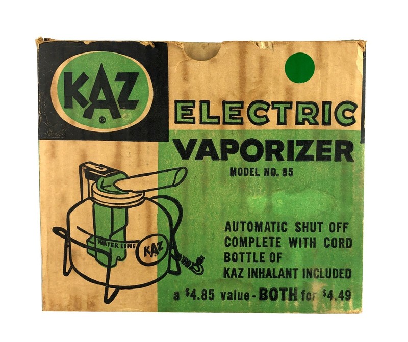 Vintage KAZ Electric Vaporizer Model 95 with Original Box gallery