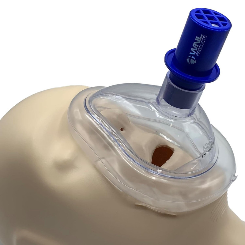 WNL Products 5000TMV-CP Adult/Child & Infant CPR Practi-Mask & Valve Combo Pack gallery