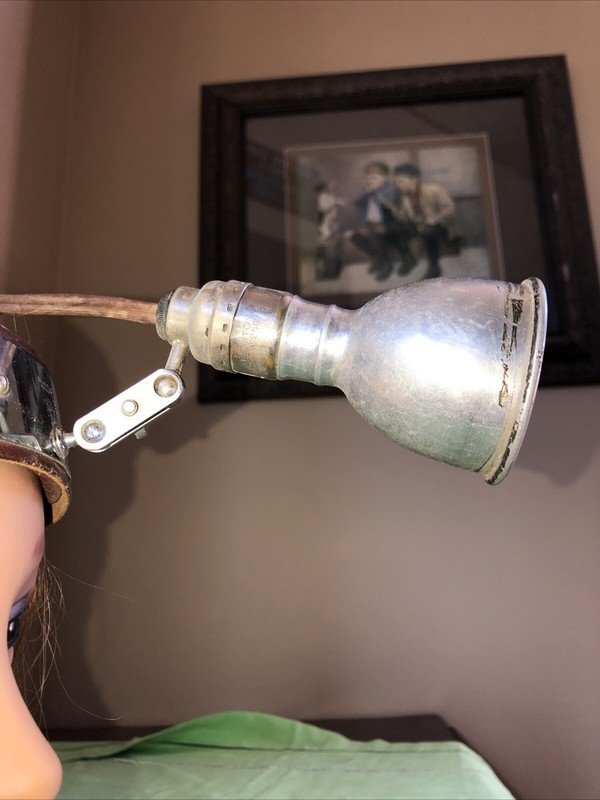 Antique Doctor’s Medical Head Lamp Flashlight Leather Headband Quack Medicine gallery