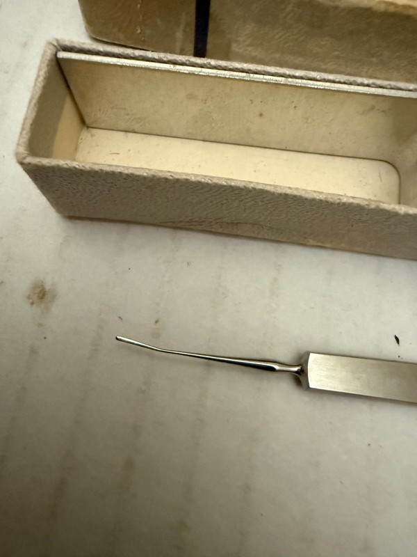 Vintage V. Mueller Opthalmic Foreign Body Spud or Cataract Needle ENT Doctor