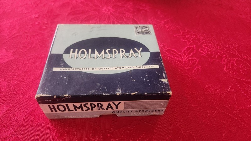 Holmspray Throat and Nasal Atomizer No. 540 with Original Box gallery