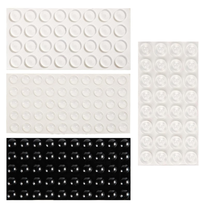 164pcs Braille Stickers for Low Vision Aid Visually Impaired, Silicone Bump D…