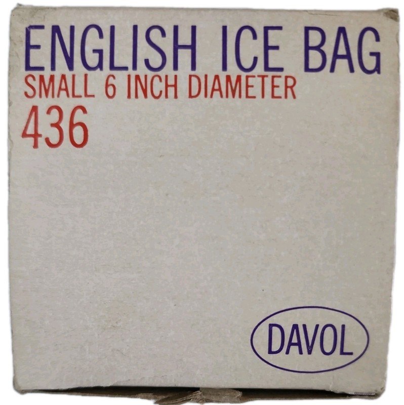 VINTAGE 6" DAVOL ENGLISH ICE BAG (SMALL)) #436 FAST SHIPPING gallery