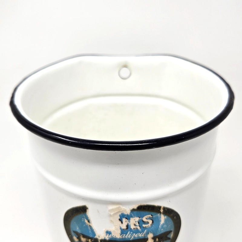Vtg Jones Medical Products Enamelware Wall-Mount Hospital Irrigator Industrial gallery