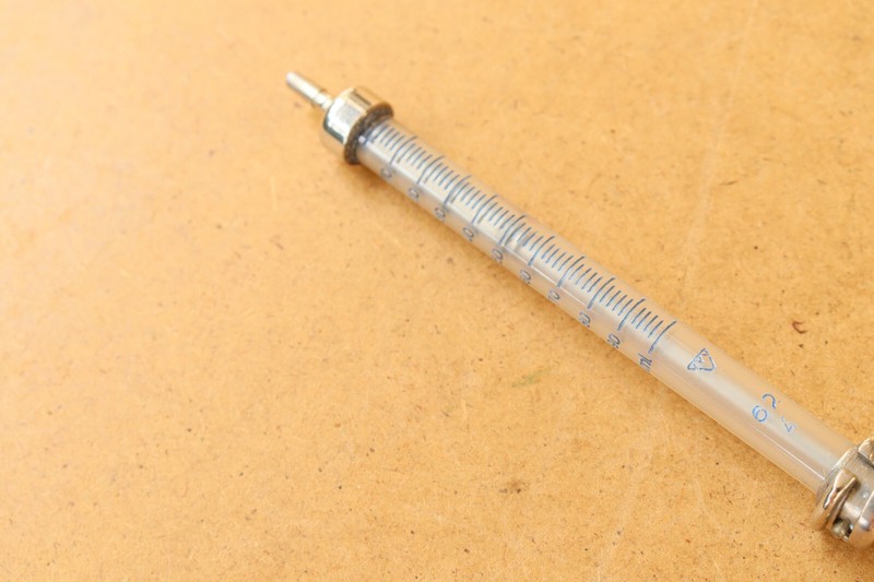Vintage Unused Glass Syringe Prema Tuberculin Boxed 1 ml cc 1960s Czechoslovakia gallery