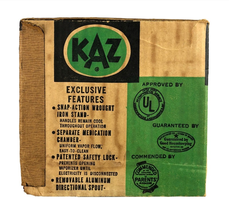 Vintage KAZ Electric Vaporizer Model 95 with Original Box gallery