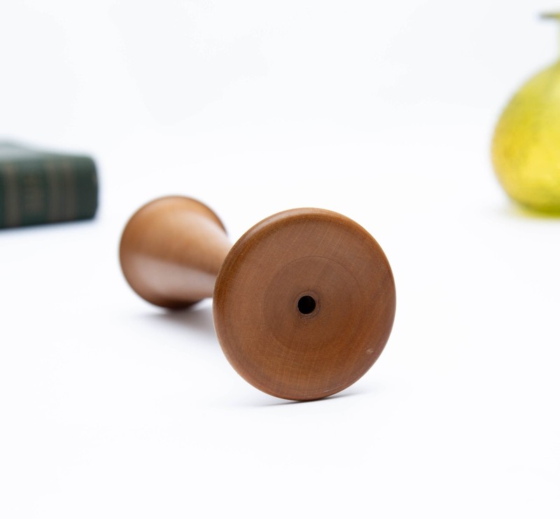 Vintage Wooden Pinard Stethoscope circa Mid-20th Century Obstetric Fetal Horn gallery