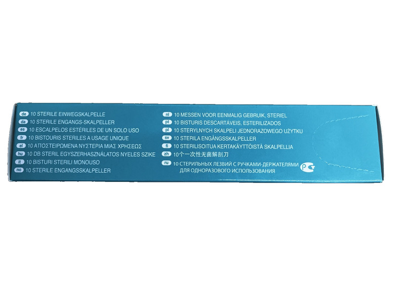Swann Morton #14 Sterile Disposable Scalpels - 2 boxes of 10 gallery