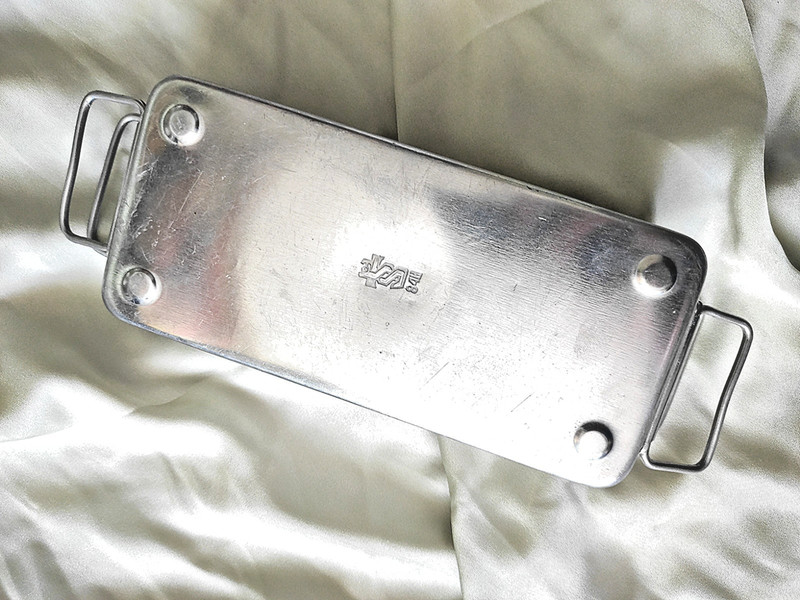 Vintage USSR Medical Sterilization Container Steel Industrial Decor Box gallery