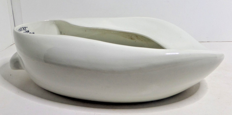 Bed pan ceramic Meinecke perfection vintage gallery