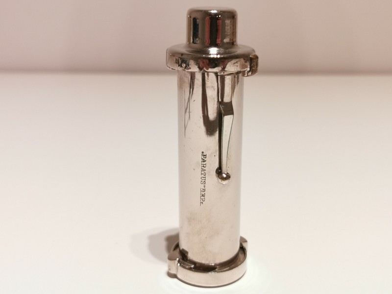 VINTAGE RARE WW2 ERA GERMANY MEDICAL STERILIZER BOX FOR SYRINGE "PARATUS"D.R.P.a gallery