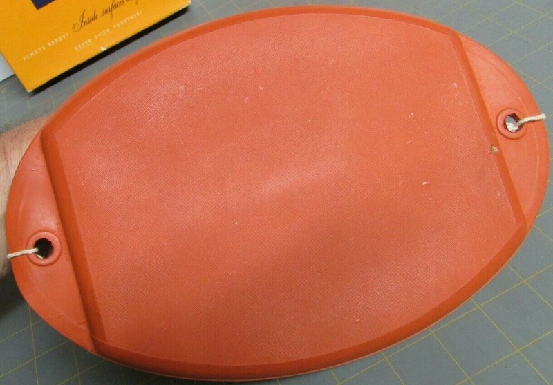 RARE 1940's DAVOL ICE CAP RUBBER MID CENTURY HANGOVER HEADACHE MEDICAL MINT MIB gallery