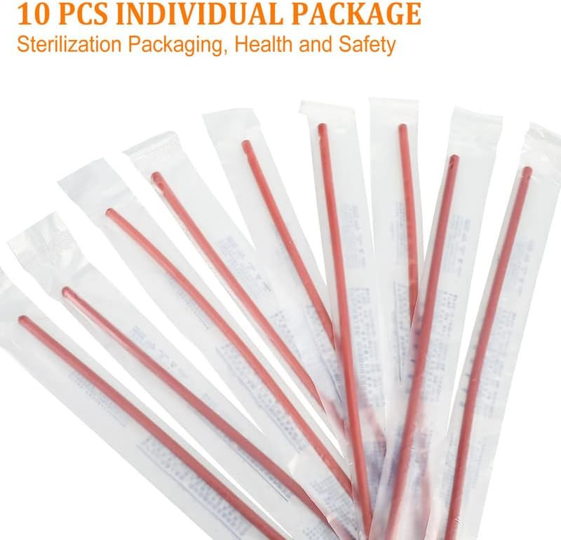 Tondiamo 10 Pieces 15 Inch X 18Fr Rubber Enema Tubes Colon Tubes for Coffee Enem gallery