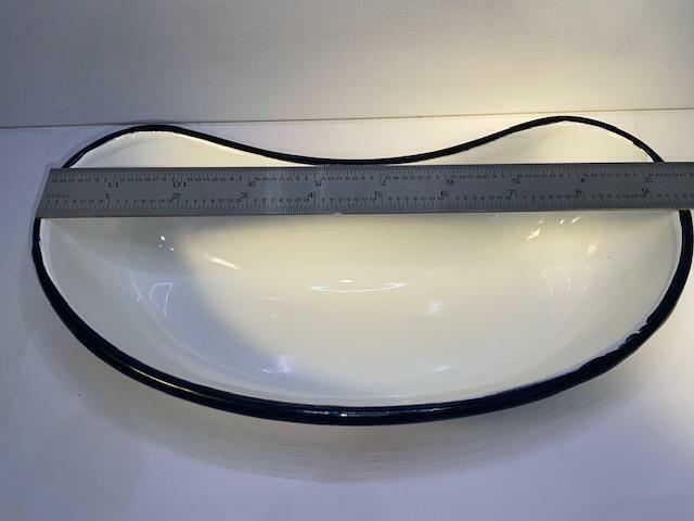 NOS 1960's GSW Canada Hospital Enameled Ware 9.5" Enamel Kidney Dish Tray gallery