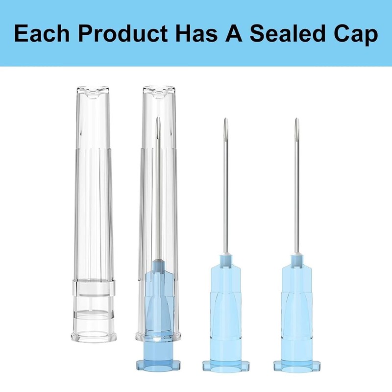 Versatile 23G 1.5'' Needles, 100 Count - Perfect for Liquids and Adaptable Uses gallery