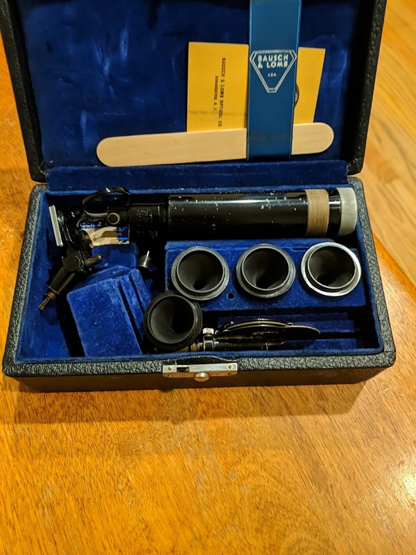 Vintage Bausch & Lomb Otoscope Dr. Eye & Ear Scope Tool with Case Medical gallery