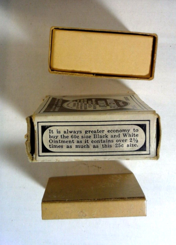 Antique lot of 3 1940's OTC's - EXPECTORANT - ANALAGESIC - ANTISEPTIC OINTMENT gallery