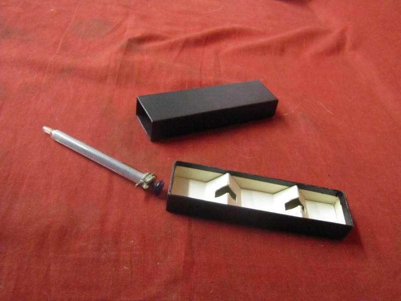 Antique Glass Becton, Dickinson & Co. X-Acto Syringe #4 gallery