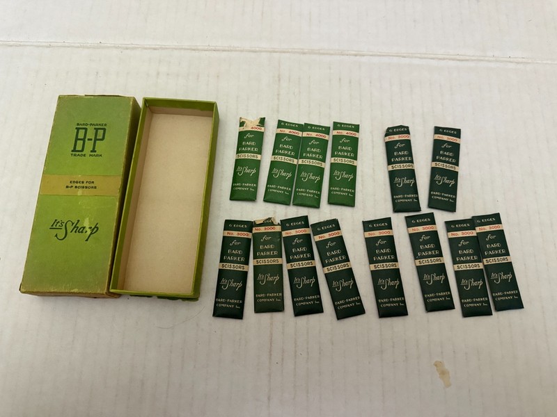 Vintage Medical Bard-Parker Number 3000 & 4000 Detachable Scissor Edges with Box