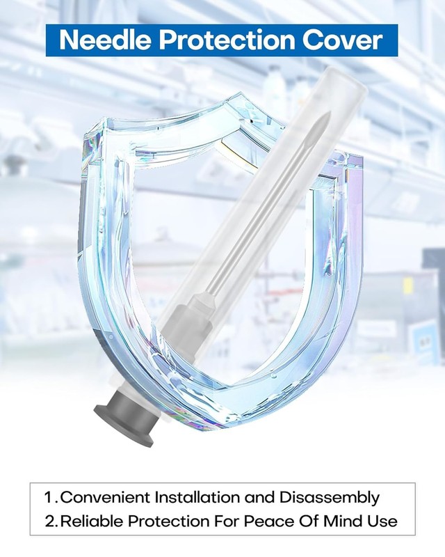 100 Pcs 22G 1 Inch Disposable Needle, Luer Lock Individual Package 22G-1 gallery