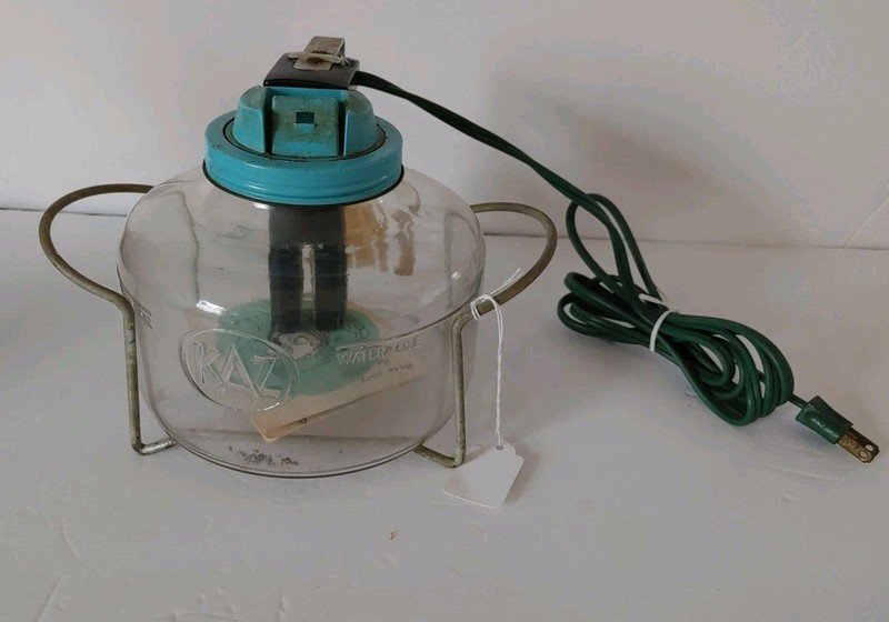 Vintage 1950’s KAZ Electric Vaporizer Model 200 – Glass, Cord, Instruction Book