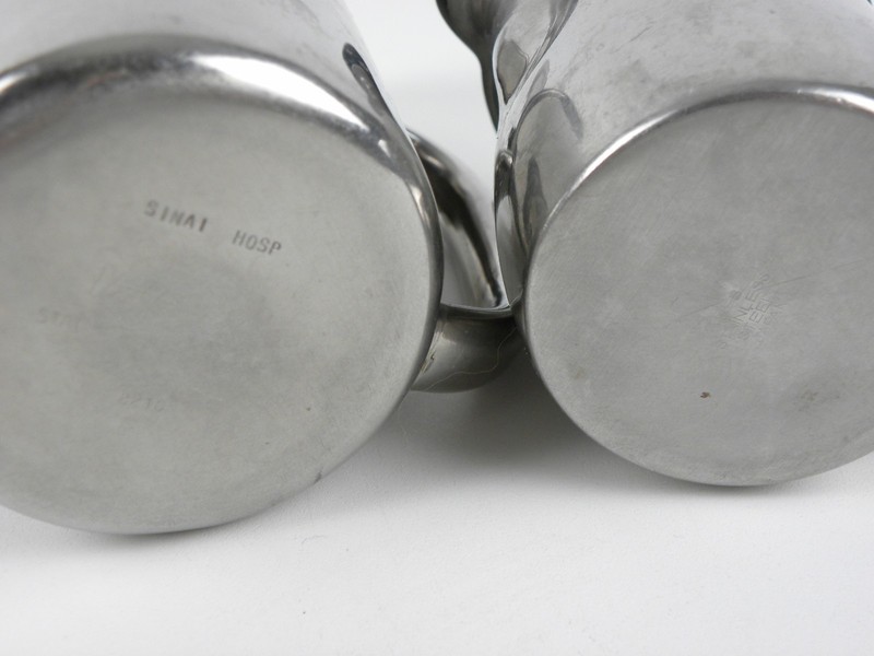 Vintage Stainless Steel Sinai Hospital Creamers Vollrath 8210 & Japan 18-8 gallery