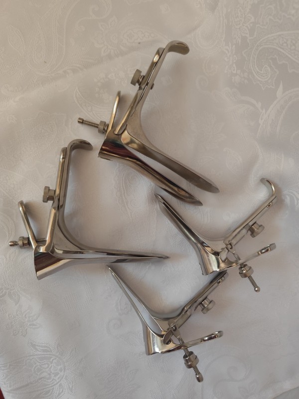 Set of 4 Vintage Speculums - Adult Novelty / BDSM Fetish Collectible – Pre-Owned gallery