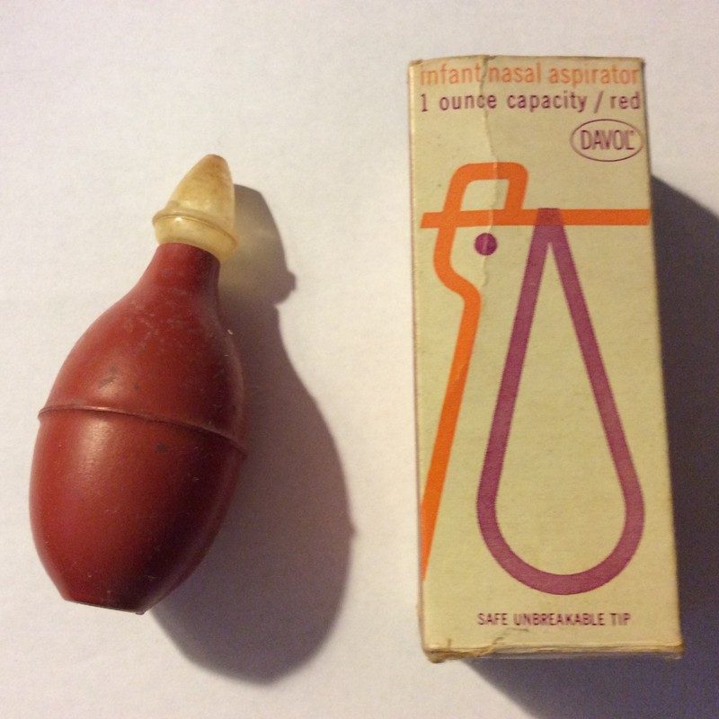 1960’s Davol Infant Nasal Aspirator 1oz No. 535