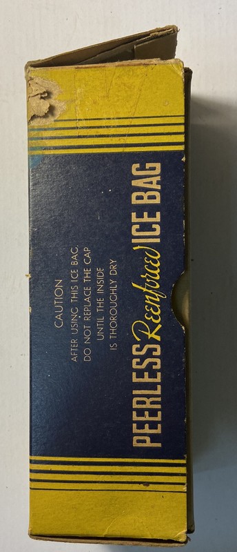 Vintage Peerless Re-enforced Ice Bag Box gallery
