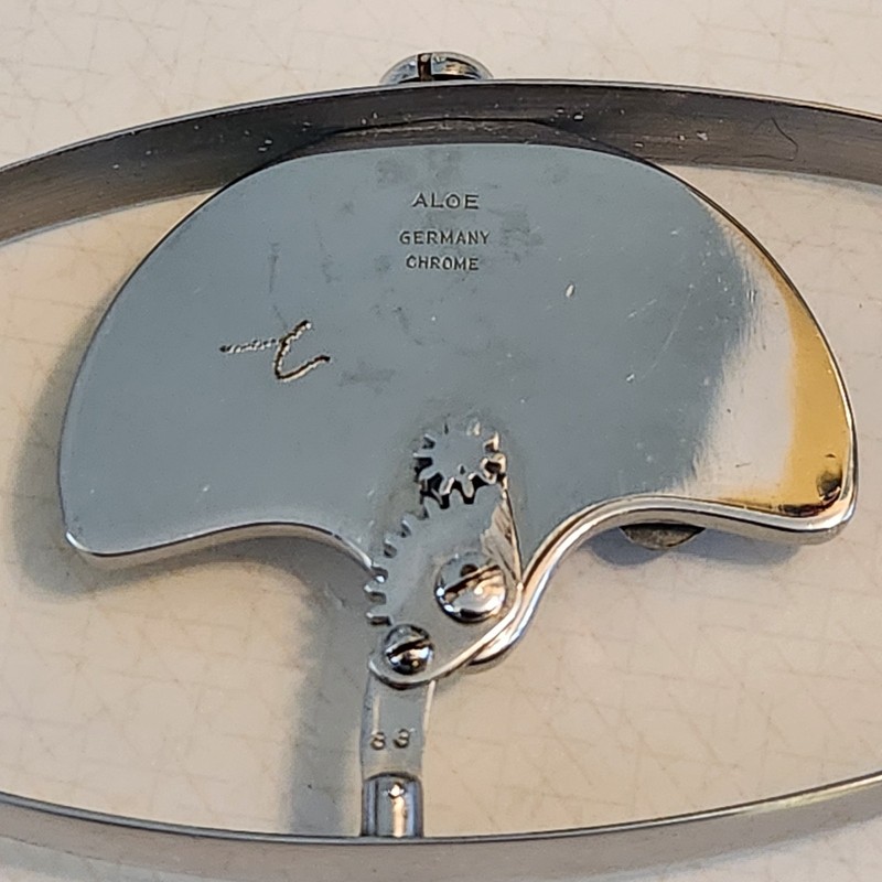 Vtg Aloe Hand Strength Measurement Dynamometer Aloe Germany Chrome Rare Brand gallery