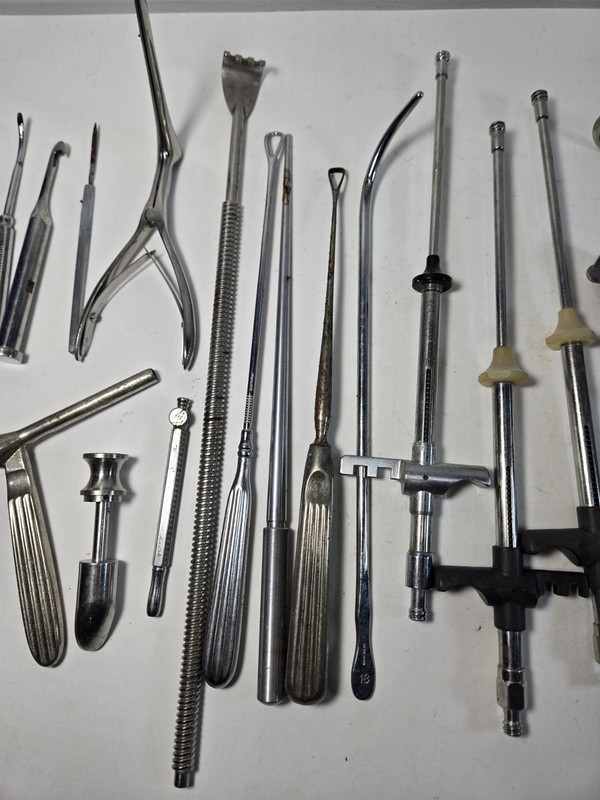 Lot Of Medical Surgical Stainless Instruments Tools Sklar Dyonics Obgyn gallery