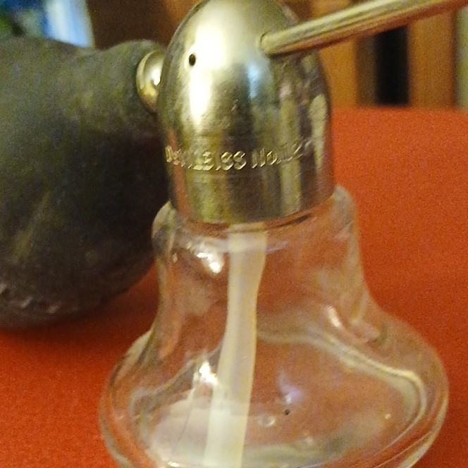 Glass and Metal Medical Atomizer Bulb Syringe Vintage Sprayer Device gallery