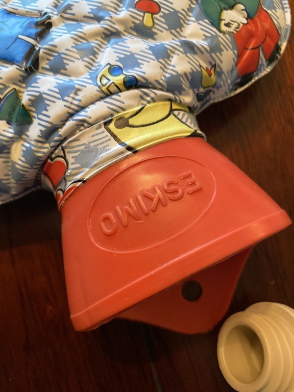 Vintage Richard Scarry Children’s Eskimo Hot Water Bottle Movie Prop Rare gallery