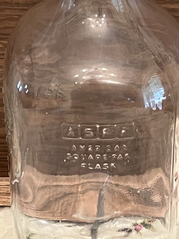 Vintage Pyrex Amsco ASPF American Square Pak Flask SOLD INDIVIDUALLY gallery