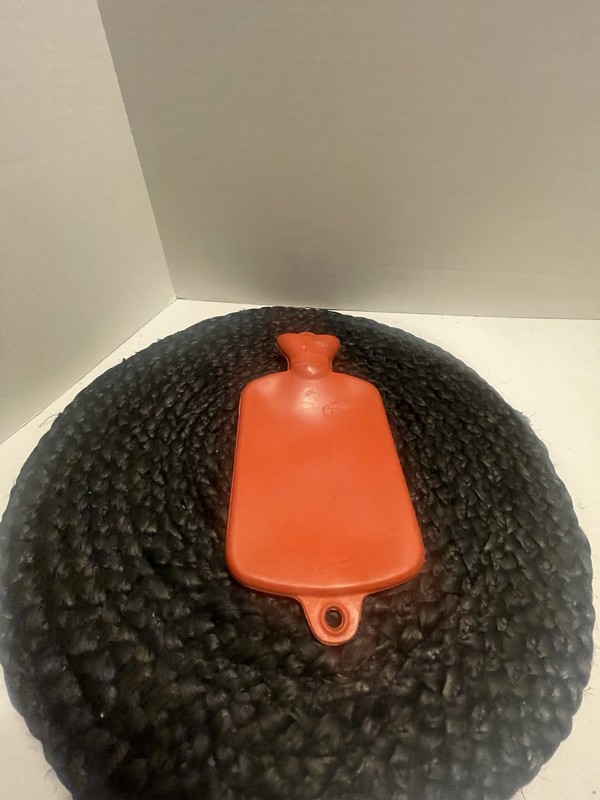 Vintage Wearever Baby Hot Water Bottle 1950s With Plug, By Faultless Rubber Co.,