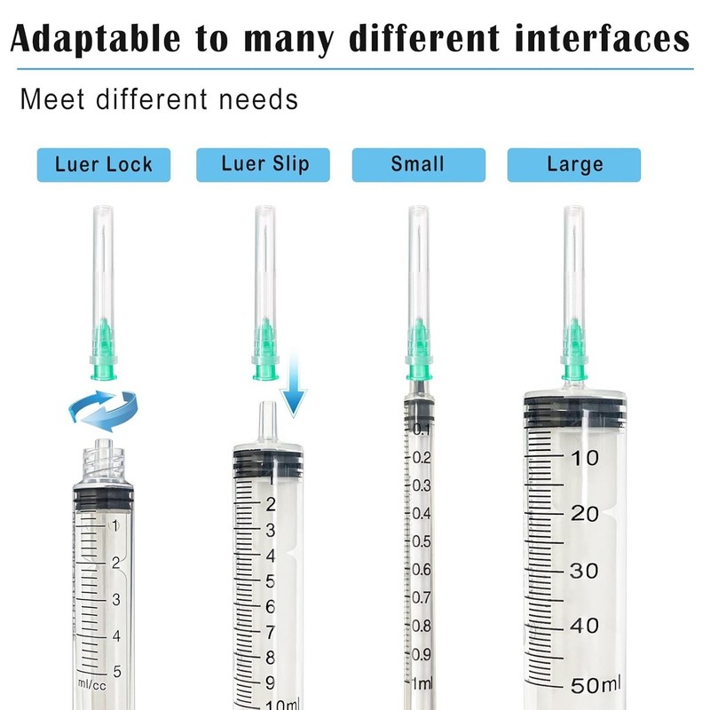 Versatile 21 Ga 1 Inch Stainless Steel Needles - 100pcs for Various Applications gallery