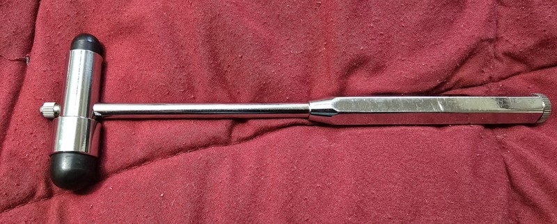 Vintage Reflex Hammer Percussion Neurological Medical Instrument w/Pin& Brush