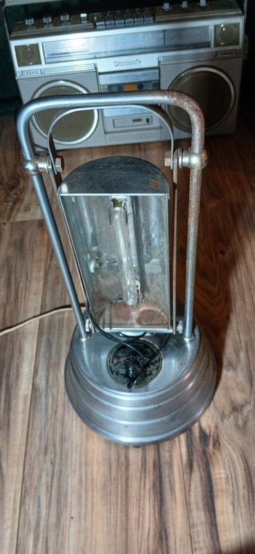 Vintage Sun-Kraft Cold Quartz Ultraviolet Therapy Lamp