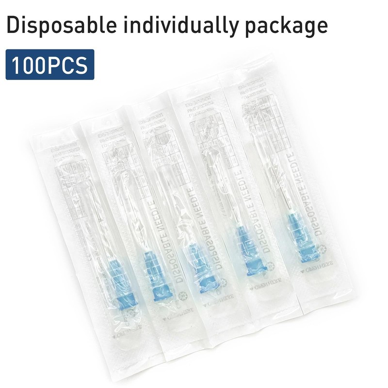 100PCS 23Ga 1 inch Needles 25mm Luer Lock, Refilling 23G 1 gallery