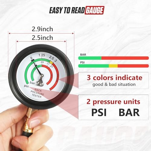 Exhaust Back Pressure Tester Kit，Professional Automotive Exhaust Back Pressure gallery